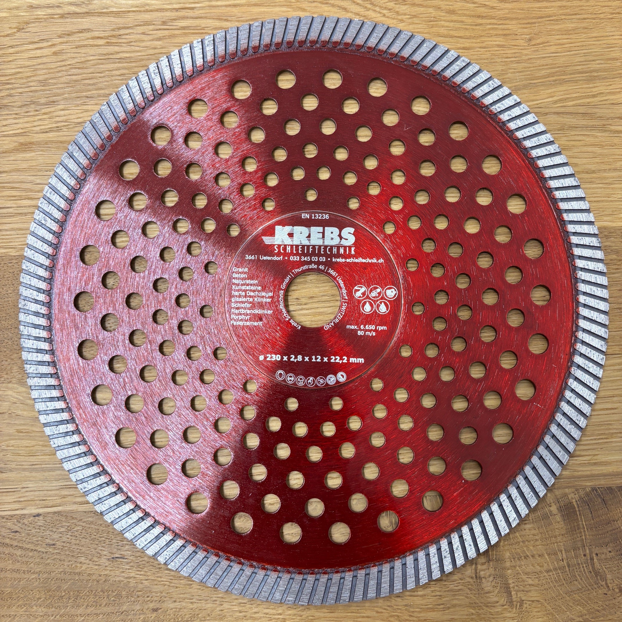 Turbo Granit Diamantscheibe